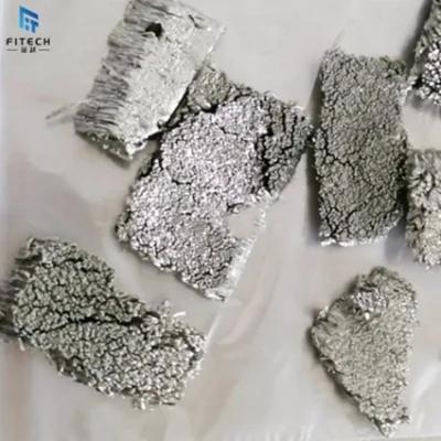 China Magnet Materials Manufacturer Supply Rare Earth CAS 7440-20-2 SC Block Scandium Metal Piece for sale