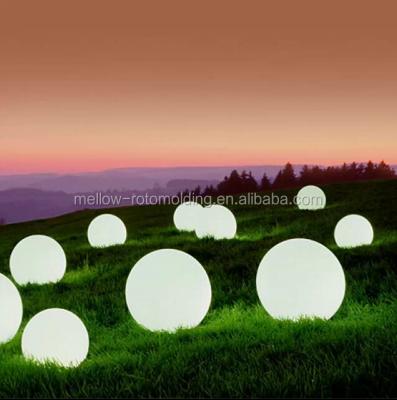 China Eco-freindly Waterproof Led Glowing Moon Ball , Luminous Decorative Ball for sale