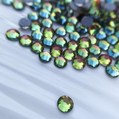 China Cheap Wholesale Bulk Cheap Crystal Glass Hotfix Flatback AB Crystal Glass Hotfix Rhinestones for sale