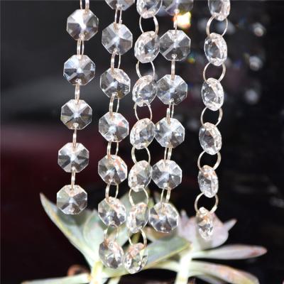 China Europe Wholesale Cheap Price High Quality Crystal Glass Garland Beaded Curtains For Door for sale