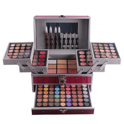 China Matte Glitter Eyeshadow Palette Waterproof Makeup Cosmetic 94 Colors Professional Eyeshadow Make Up Kit With Makeup Brush for sale