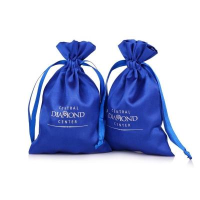 China Wholesale Small Satin Drawstring Wine Bag Jewelry Gift Pouch Dust Bag Packing Pouch for sale