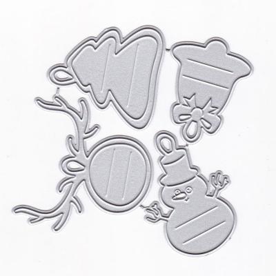 China Europe Crafting Scrapbooking Christmas Metal Die Cut Cutting Dies For Holidays And Gift Decoration for sale