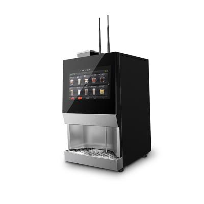 China Temperature Adjustable Chinese Fresh Milk Module Automatic Coffee Machine With High Quality for sale