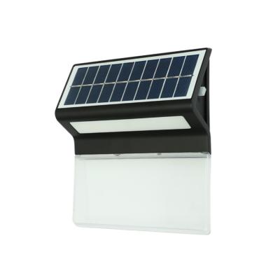 China Outdoor IP44 wall lamp with solar panel house number lamp for sale