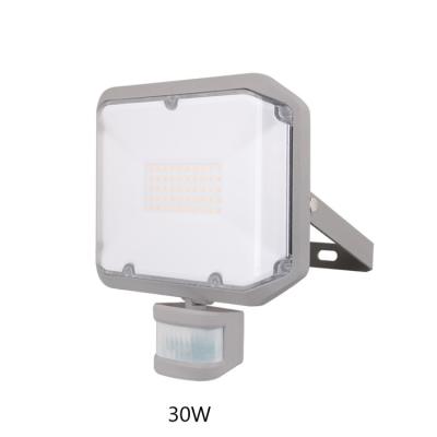 China IP44 Outdoor Lights 30W 3000K IP44 Outdoor Garden Spot Lamp Motion Sensor Light Spotlight for sale