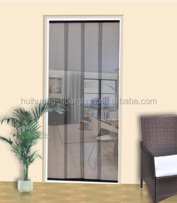 China Modern Door Window Screens Hanging Fiberglass Fly Screen Mosquito Curtain Door for sale