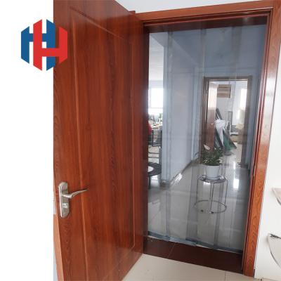 China Modern Hand Free Hanging Door Screen Fiberglass Magnetic Fly Screens Screen Door Curtain for sale