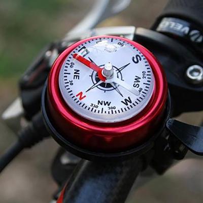 China UPANBIKE Universal Plastic + Alloy Bike Bell Mountain Folding Road Bicycle Compass Bell for sale