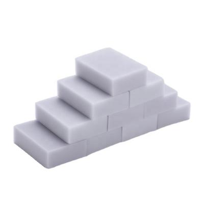 China Sustainable Hot Selling Bathroom Kitchen High Density Cleaning Block Eraser Nano Sponge Magic Sponge Eraser Melamine Sponge for sale