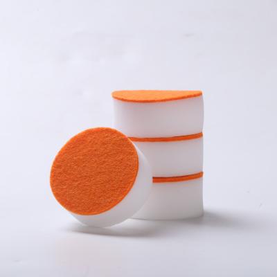 China Sustainable Melamine dishwashing sponge kitchen cleaning brush pot dishwashing artifact nano-sponge Block Magic Magic Power Wipe Wholesale for sale