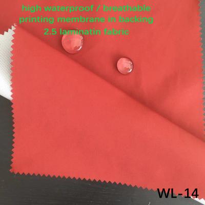 China Waterproof WL-14, Available lamination fabric in warehouse  from direct manufacturer with lowest price for sale