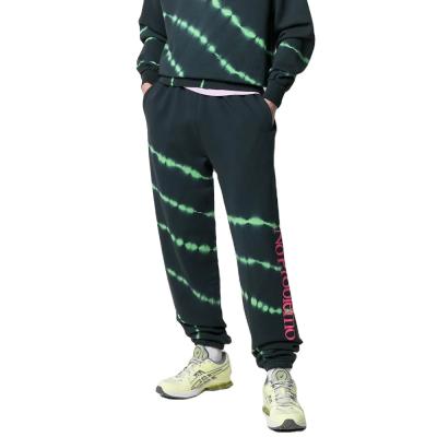 China Breathable Loose Wear Print With Elastic Mens Sport Customized Track Jogger Sweat Pants for sale