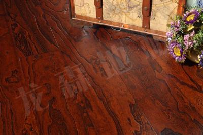 China Rustic Elm wood flooring for sale