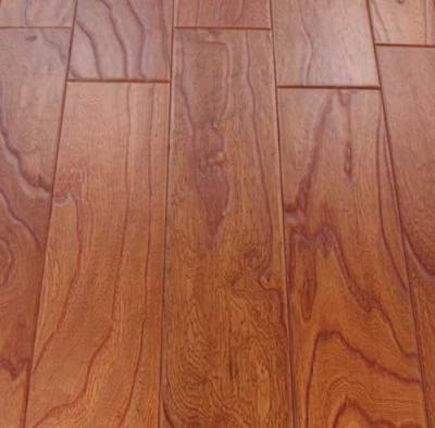 China Elm Wood Flooring for sale