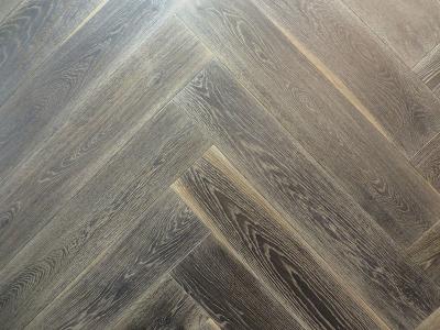 China white oak herringbone wood flooring, Oak fishbone Engineered Wood Flooring for sale