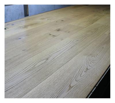 Chine Character Grade Oak Engineererd Wood Flooring, Wide 260mm, Natural Oil à vendre