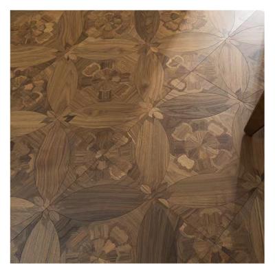 Chine Noble Pattern Walnut Panel Engineered Wood Flooring, 600 x 600MM à vendre