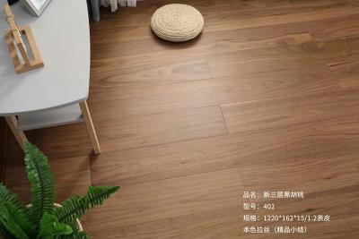 China Chinese Factory Price American Walnut Multiply Engineered Wood Flooring for sale