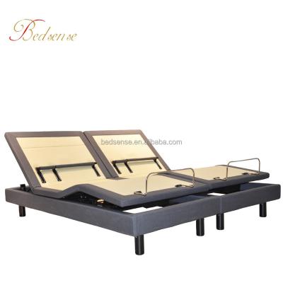 China Soft Bed Frame Electric Adjustable King Rising Bed for sale