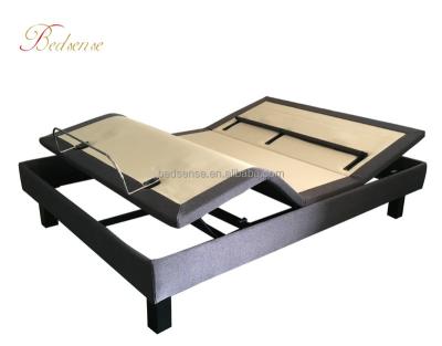 China Adjustable Automatic Zero Clearance Design Electric Adjustable (Height) Massage Bed for sale