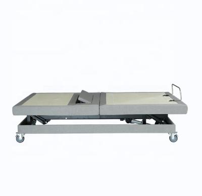 China (Height) Hi-Lo Medical Equipment Adjustable Home Beds With Lockable Caster for sale