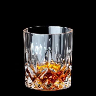 China Whiskey glasses Wholesale Wineglass Whiskey Glass Diamend Custom Wine Glass Lead Fee Crystal Whiskey Glasses for sale