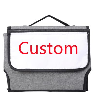 China Polyester baby changing foldable custom changing pad blank sublimation pad to wear and easy to store for sale