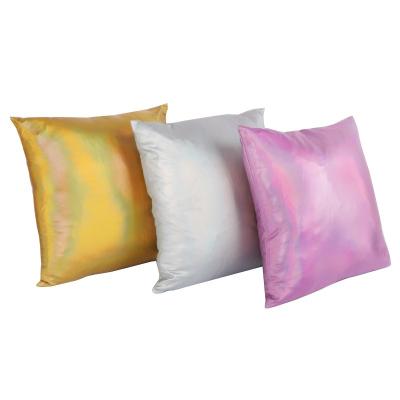 China Custom Folded Home Personality Thermal Transfer Coating Blank Logo Cushion Sublimation Square Pillow Case for sale