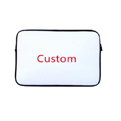 China Polyester Sublimation Empty Computer Bag 11 inch 13 inch waterproof protective support 15 inch computer handbag Dropshipping for sale