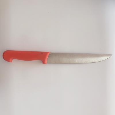 China 8 Inch Handle Stainless Steel Viable Plastic Butcher Slaughter Hand Knives Boning Knife for sale