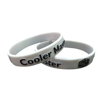 China Cooler Master Logo Wristband for sale