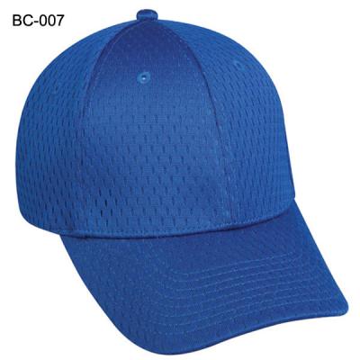 China Proflex Jersey Mesh Baseball Cap With Pre-Curved Visor In Royal for sale