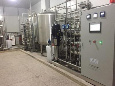 China 50HZ / 60HZ Pharmaceutical Water Treatment System , Pneumatic / Manual Purified Water System for sale