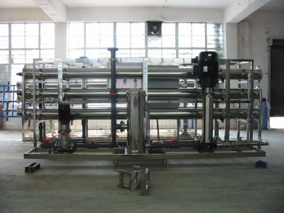 China Full Stainless Steel Food And Beverage Water Treatment , RO Mineral Water Purification Plant for sale