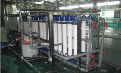 China ISO Ultrafiltration Membrane System , Ultrafiltration Water Treatment Plant For Mineral Water for sale