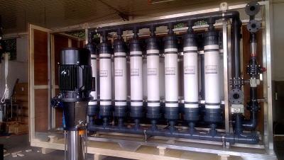 China 20000 Lph Stainless Steel Ultra Filter Water Treatment System for Under Ground Water for sale