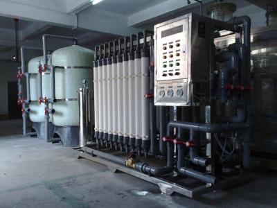 China 0.5Mpa Ultrafiltration Water Treatment Plant with Water Purify / Water Storage Function for sale