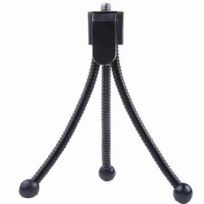 China DiGear Mini Video Camera 1 Section Tripod DSLR Camera Mobile Phone Holder Bracket Black With 1/4 Screw for sale