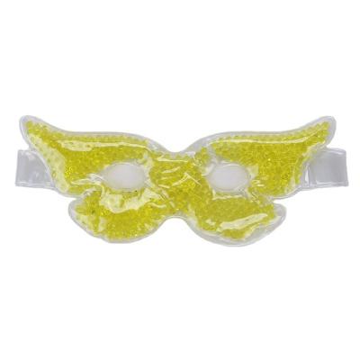 China Eco-friendly Reusable Hot Cold Packed Gel Pearl Eye Mask Gel Ice Pack for sale