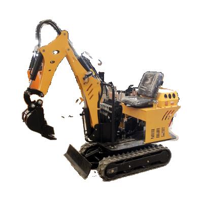 China New Hotels Excavator 0.8ton 1ton Mini Hydraulic Small Excavator Digging Garden Machine For Sale for sale