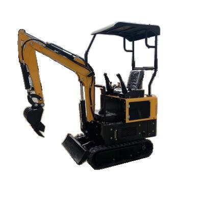 China Hotels Mini Excavator Earthmoving Machinery 1ton Hydraulic Crawler Mini Excavators for sale