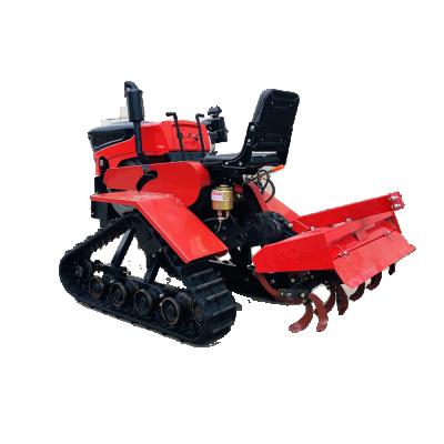 China China Manufacturer 25HP Crawler Hotels Manufacturer 25HP Rotary Amphibious Crawler Tractor Seat Driven Rotary Crawler Management Machine for sale