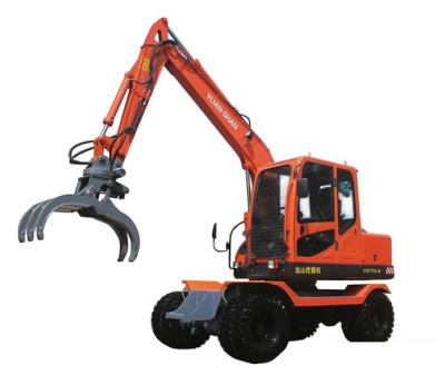 China Hotels Wheel China Factory Price 1 Ton 1.2 Ton 2 Mini Small Digger Excavator For Sale YS775-8 for sale