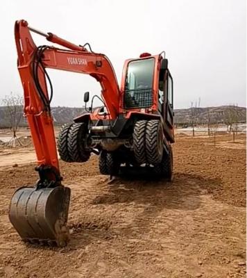 China Hot Sale YS775-8 China Factory Price 1.2 Ton Small Digger Mini Excavator For Sale 6 Ton 2 Ton Small Digger Mini Excavator For Sale for sale