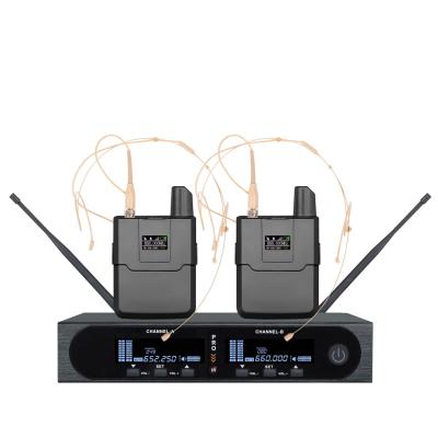 China MiCWL SKM6000 EM6000 Digital Wireless DJ Karaoke Sing Stage Head Microphone System Limited Edition Half 19