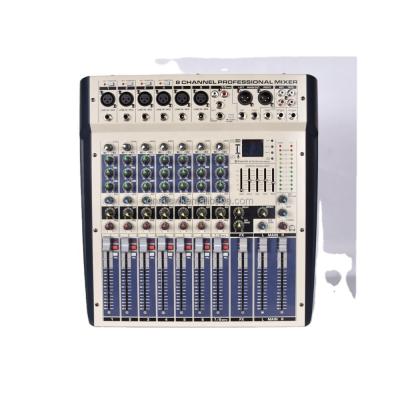 China MiCWL M2400-8 Digital Power Amplifier MiCWL M2400 Blue 99 DSP Effect Mixer USB 48V Phantom 8 Channel Audio Mixer Console 2400W D Channel for sale