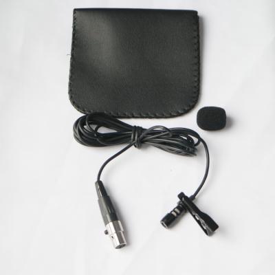 China Lavalier Microphone Hot Sale Link Lapel Detachable Lavalier Microphone For Shure SLX ULX PGX GLX BodyPack 4 Pin Mini TA4F Wireless Connector With Bag for sale