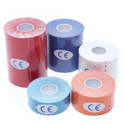 China 95%Cotton + 5%Spandex 95% Cotton Waterproof Muscle Kinesiology Tape for sale