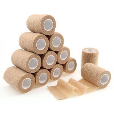 China 95% non-woven; 5% Spandex Fashion Notches Cohesive Bandage 2